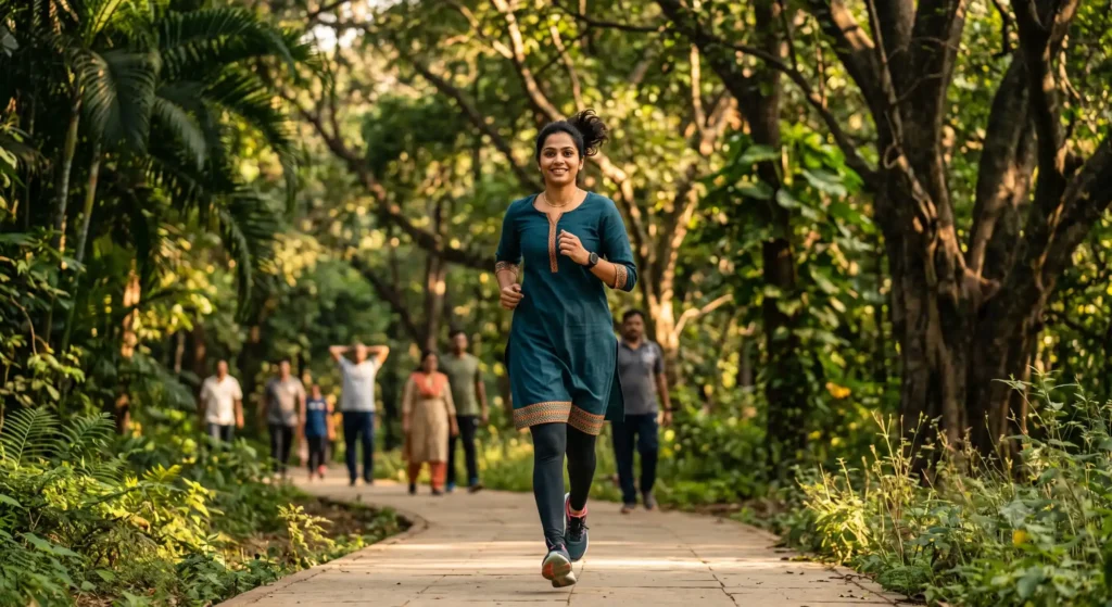 Health benefits of walking daily