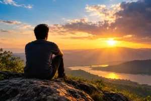 A peaceful life begins with a peaceful mind