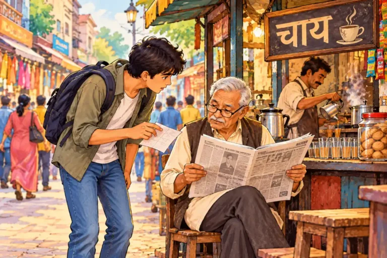 hindi short story - nayi nasal