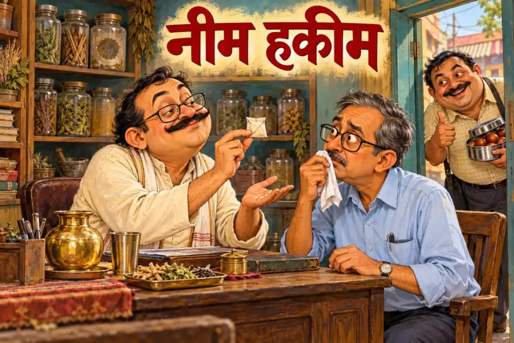 naam hakim comedy short story